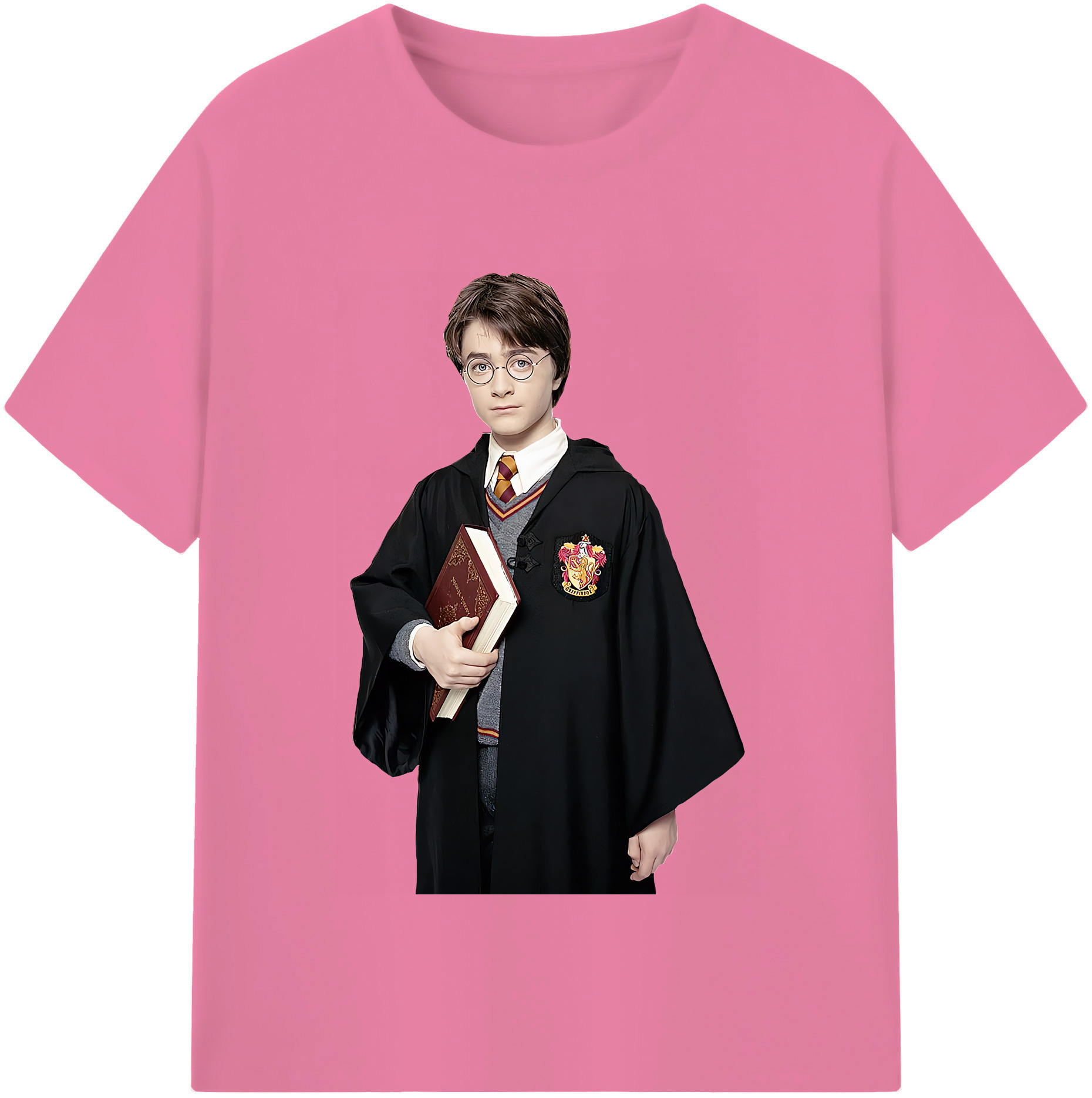 （画像用） Harry Potter ハリー・ポッターシリーズ 綿100％半袖Tシャツ（フロントプリント）
